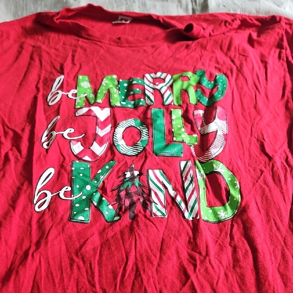 Kids Festive Red Shirt